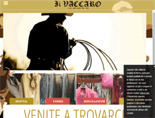 Tablet Screenshot of ilvaccaro.com
